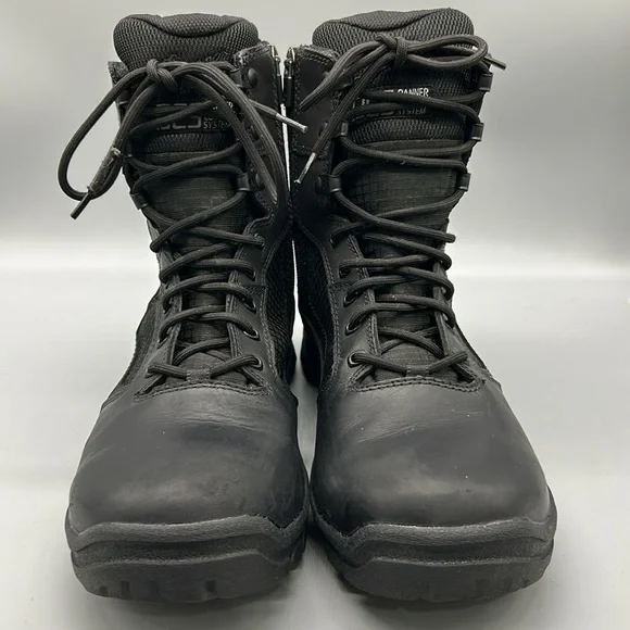 Danner Lookout 8" Black Leather Waterproof Boots Shoes 23824 Mens 8.5” Like New! - Picture 3 of 8